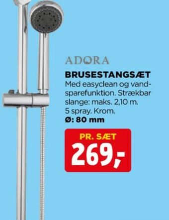 Adora brusestangsæt