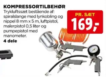 jem & fix Airplus kompressortilbehør tilbud