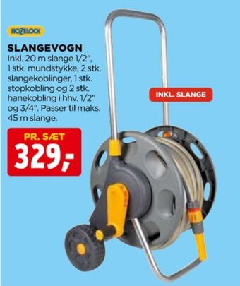 jem & fix Hozelock slangevogn tilbud