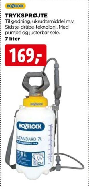 jem & fix Hozelock tryksprøjte tilbud