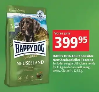 Happy DOG Adult Sensible New Zealand el. Toscana