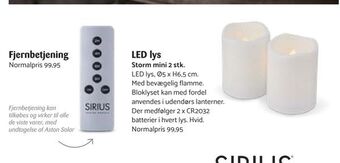 Kop & Kande LED lys tilbud