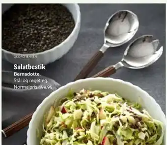 Kop & Kande Salatbestik Bernadotte tilbud