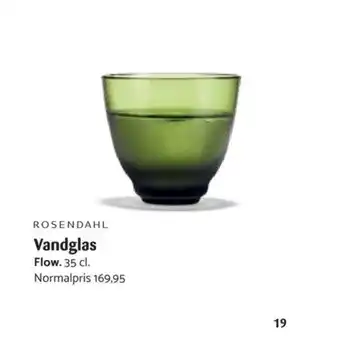 Kop & Kande Rosendahl Vandglas tilbud