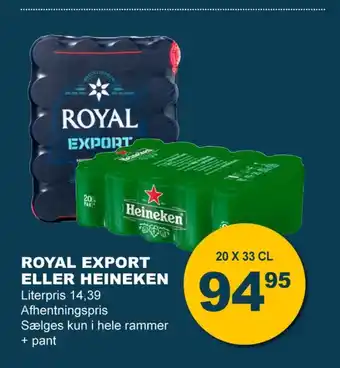Let-Køb Heineken øl tilbud