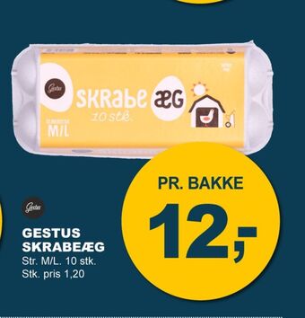 Let-Køb Gestus æg tilbud