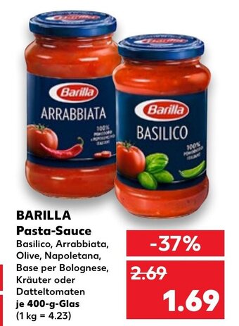 Kaufland DE Barilla Pasta-Sauce tilbud
