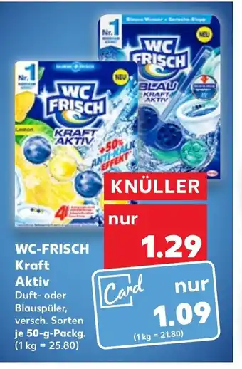 Kaufland Wc-Frisch Kraft Aktiv tilbud