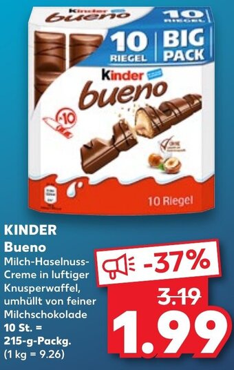 Kaufland DE Kinder Bueno tilbud