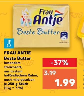 Kaufland Frau Antje Beste Butter tilbud