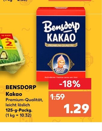 Kaufland DE Bensdorp Kakao tilbud