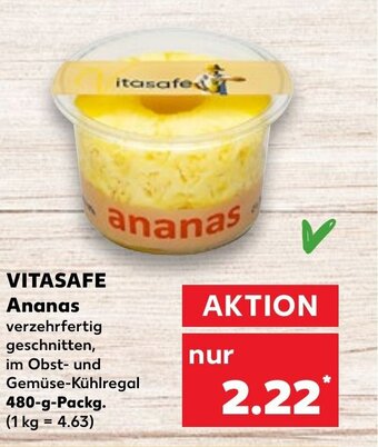 Kaufland Vitasafe Ananas tilbud