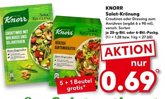 Kaufland DE Knorr Salat-Krönung tilbud