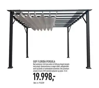 Gop florida pergola