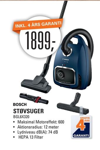 El-Salg Støvsuger tilbud