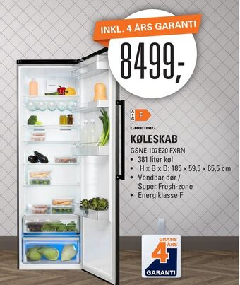 El-Salg Køleskab tilbud