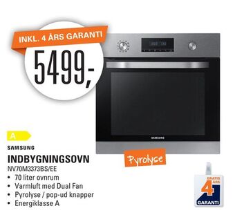 El-Salg Indbygningsovn tilbud