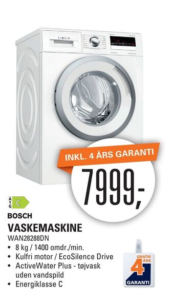 El-Salg Vaskemaskine tilbud
