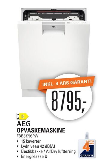 El-Salg Opvaskemaskine tilbud