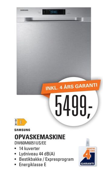 El-Salg Opvaskemaskine tilbud