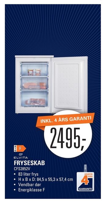 El-Salg Fryseskab tilbud