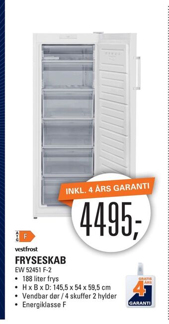 El-Salg Fryseskab tilbud