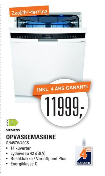 Opvaskemaskine