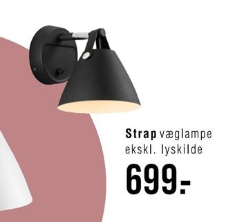 Ilva Strap væglampe tilbud