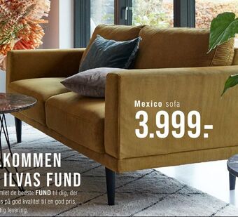Ilva Mexico sofa tilbud