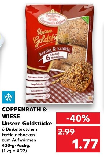Kaufland DE COPPENRATH & WIESE unsere goldstücke tilbud