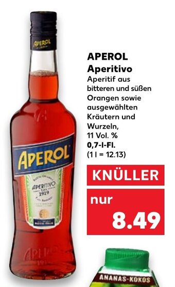 Kaufland APEROL aperitivo tilbud