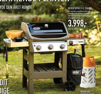 Johannes Fog Weber gasgrill tilbud