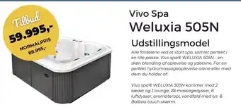 IWAO Weluxia 505N udstillingsmodel tilbud