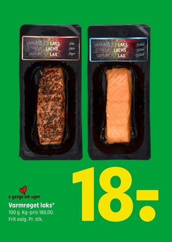 Coop 365 Varmrøget laks tilbud