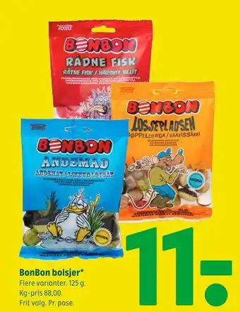 Coop 365 BonBon bolsjer tilbud