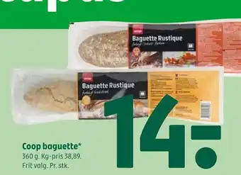 Coop 365 Coop baguette tilbud