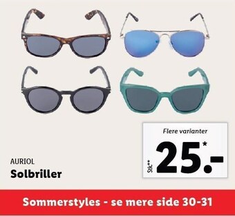 Lidl Solbriller tilbud