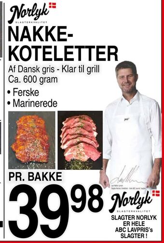 Nakkekoteletter