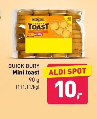 ALDI Mini toast tilbud