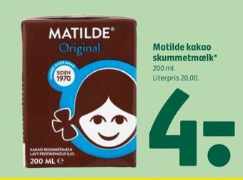 Coop 365 Matilde chokolademælk tilbud
