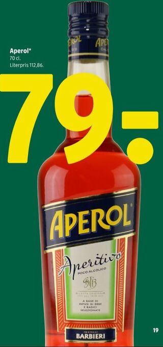 Aperol aperitif
