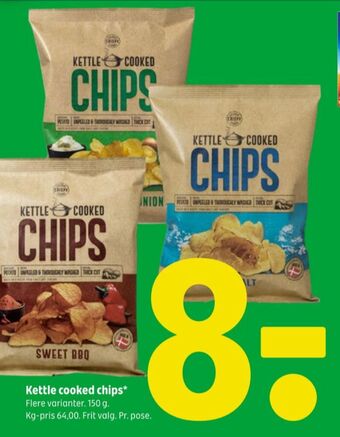Coop 365 Kettle chips tilbud