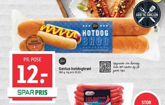SPAR Gestus hotdogbrød tilbud