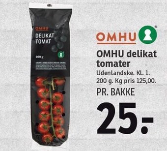 SPAR OMHU delikat tomater tilbud
