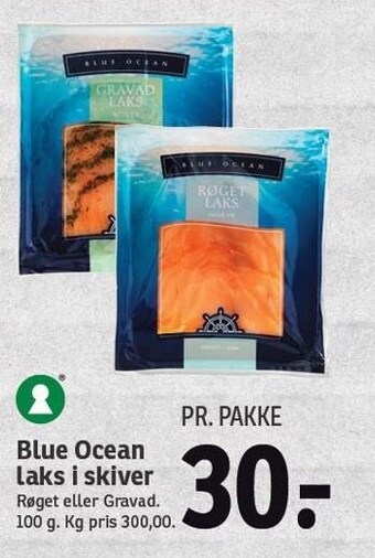 SPAR Blue Ocean laks i skiver tilbud