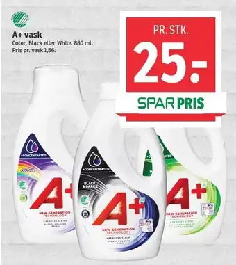 A+ vask - Color, Black el. White