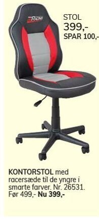 Daells Bolighus Kontorstol tilbud