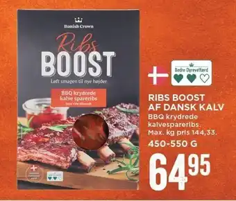 MENY RIbs boost af dansk kalv tilbud