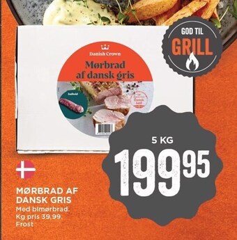MENY Mørbrad af dansk gris tilbud