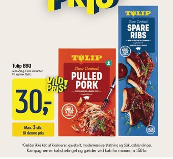 Føtex Tulip BBQ tilbud